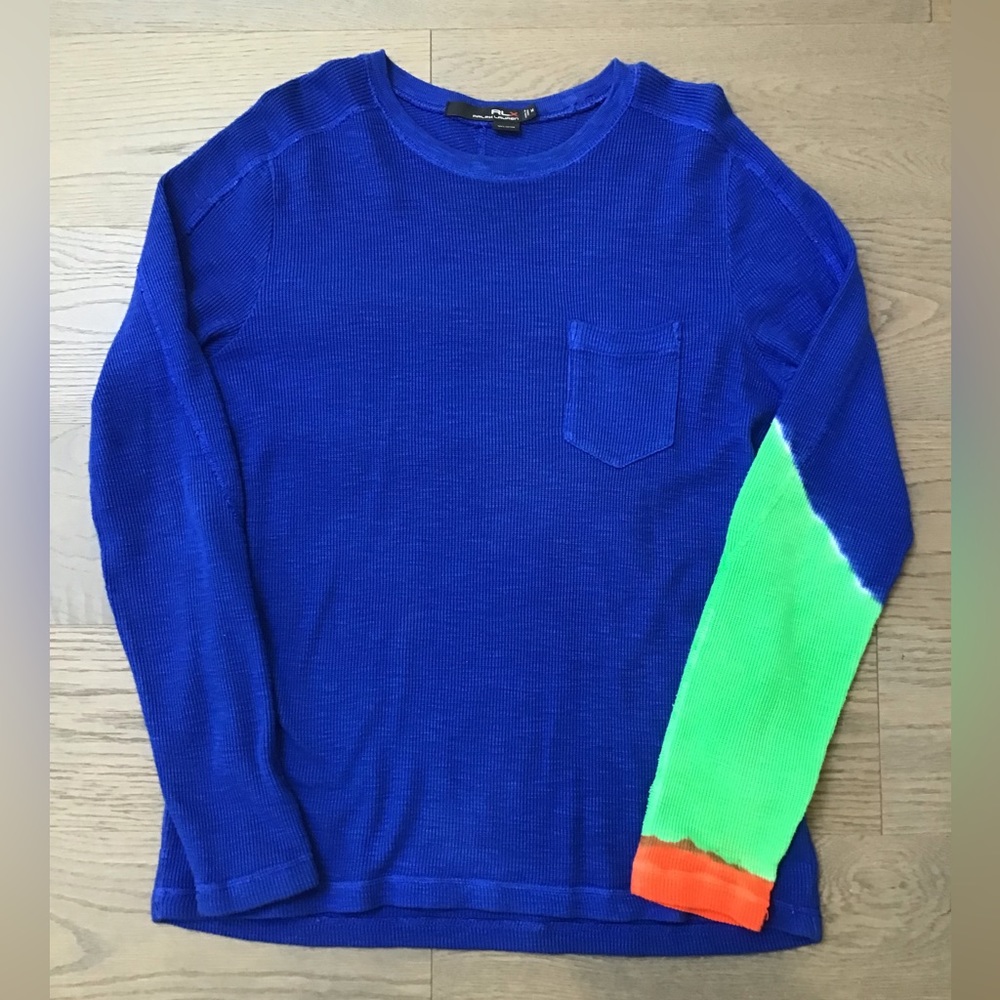 Mens RXL Ralph Lauren long sleeved waffle knit t shirt. Size medium.